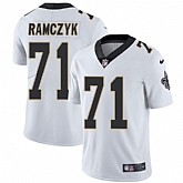 Nike Men & Women & Youth Saints 71 Ryan Ramczyk White NFL Vapor Untouchable Limited Jersey,baseball caps,new era cap wholesale,wholesale hats